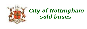City of Nottingham sold buses